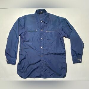 GOOD Vintage- Size L Mens Briarcliff Long Sleeve Water Repellent Nylon Jacket
